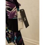 Byer California IZ  Size XL Sleeveless Purple Multicolor front Belt Design Top Photo 4