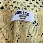 Double Zero  Yellow Knit Cardigan Photo 1