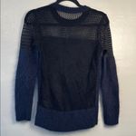 All Saints Mesh Angora Blend Mesh Sweater Size 4 Photo 4