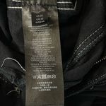 BDG SZ 25 Relaxed Skate Jeans Hi-Rise Cargo Pockets Elastic Waist Zip-Fly Black Photo 9