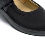 Sure fit Sydney black orthopedic Mary Janes specialty! Black Size 7.5 Photo 5
