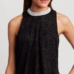 Etcetera | black sleeveless blouse beaded neckline Photo 0