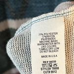 First Love  Maroon And Teal Aztec Print Long Sleeve Top Size Medium‎ Photo 9