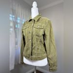 Gap Vintage ‘04 Khaki Green Corduroy Collared Button Front Jacket Photo 1