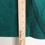 Forever 21 dark green faux suede mini skirt with belt size small cute y2k rave Photo 5