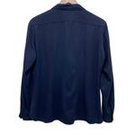 VENTILO La Collina Vintage Navy Blue Long Sleeve Zip Up Shirt Jacket Size M Size M Photo 2