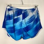 Nike  Dri-Fit Women's Elastic Waist Lined Athletic Shorts Blue White Size Medium Photo 7