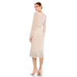 Mac Duggal . Sequin Gown with Embellished Rhinestone Hemline- NWT‎ Photo 1