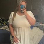 White Dress Size 3X Photo 0