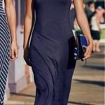 Athleta Blue&White Stripe Makai Maxi Dress Sz.M Photo 1