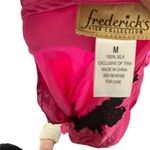 Frederick's of Hollywood Vintage‎ Frederick's Silk Collection Pink Silk Shorts Romper Photo 6