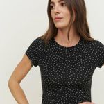 Reformation Polka Dot Crop Tee Photo 0