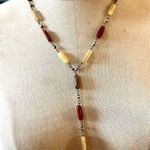 Beaded Y necklace Photo 0