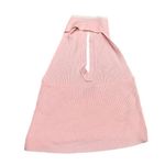 Forever 21 ribbed baby pink halter open back crop top Photo 3