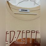 Daydreamer  Led Zeppelin Tour 1975 Boyfriend Tee in Sand sz large Photo 2
