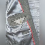 J.Crew  School Boy Womens Notch Lapel Wool Herringbone Gray Blazer size 0 Photo 8