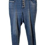 Good American Women’s Slim Straight Jeans Size 16 Photo 0