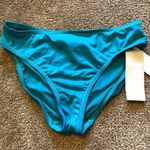 Jag jeans NEW NWT  Solid Teal Blue Bikini Swimsuit Swimwear Swim BOTTOM Small SM Photo 0