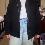 Bobeau  black zip up jacket size large Photo 1