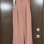 After Six  OFF-THE-SHOULDER CHIFFON TRUMPET GOWN DESERT ROSE size 4 style 1517 Photo 2