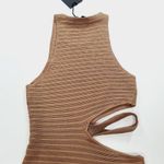 Michael Costello  x REVOLVE Athena Midi Dress in Mushroom XS Photo 9