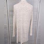 Cynthia Rowley  Linen Open Front Cardigan Oatmeal Heather-M Photo 3