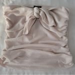 EXPRESS Metallic Tie Front Tube Top, X-Small - NWOT Photo 9