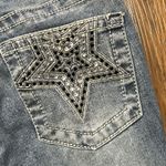 Austin Landing Jeans Junior Womens 3 Rhinestone Star Pockets Western Flare Rodeo Blue Size undefined Photo 9
