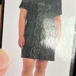 Hilary Radley NWT  Black Sequin Mini Dress sz S Photo 2