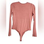 Naked Wardrobe  Coco Sculpt V-Neck Long Sleeve Bodysuit Photo 1