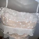 Forever 21 Lace Ruffle Tank Top Photo 1