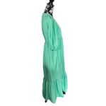 Hunter Bell  New York Palmer Dress Puff Sleeve Mint Green Womens Xsmall Designer Photo 1