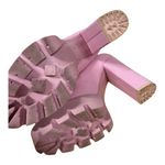 WOMEN'S RAG & CO CORINNE HEELED LOAFERS Baby Pink Size 8 Preppy Acadamia Photo 4