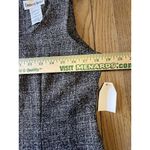 Danny & Nicole Gray Tweed Dress Women's Size 8 Career Professional Wedding Photo 6