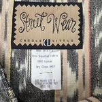 carole little Street Wear Vintage Vest Sleeveless Top Aztec Size 10  Boho Cotton Photo 3