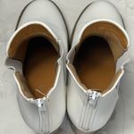 Top Moda Chunky Ankle Boots Thick High Heels Platform Shoes Boots White Sz 7 Photo 5