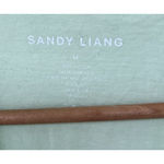 Sandy Liang  Green Blue Dippy Tee Tie Dye Retro Logo Groovy Women's Size Medium Photo 12