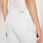 AG Adriano Goldschmied  Legging Ankle Super Skinny Women's White Jeans Size 30R Photo 3