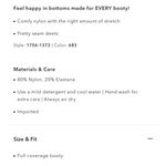 Aerie NWT Red High Waisted Bikini Bottom in Size Medium Photo 4