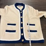 J.Crew  Textured Boucle Lady Jacket/Cardigan Sz M Photo 9