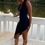 Windsor  Asymmetrical Dress navy blue Photo 0