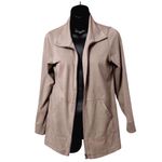 Eileen Fisher Womens Organic Cotton Zip Long Sleeve Active Cardigan Jacket PM Photo 1