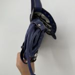 Hype Blue/Purple Leather Buckle Shoulder Bag Y2k Style Blue Photo 10