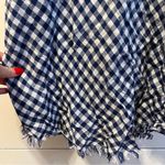 American Eagle  Blue & White Gingham Tank Top Photo 4