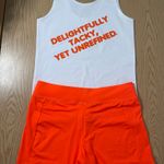 Hooters New  girl Uniform tank and shorts Outfit size Small  Photo 1