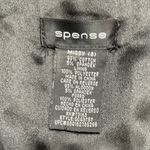 Spense Black Dress Side Zipper V Photo 2