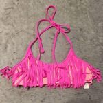 Victoria's Secret  Pink XS Fringe Halter Bikini Top Photo 0