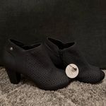 Giani Bernini  Black Peep-Toe Ankle Booties Photo 10