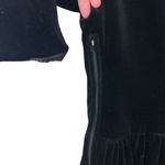 Laura Ashley Vintage 80s  Black Velvet Dress Sz 10 Photo 9