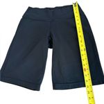 Athleta  Black Bermuda Shorts Active Shorts Womens Size Small Wide Leg 11” Inseam Photo 4